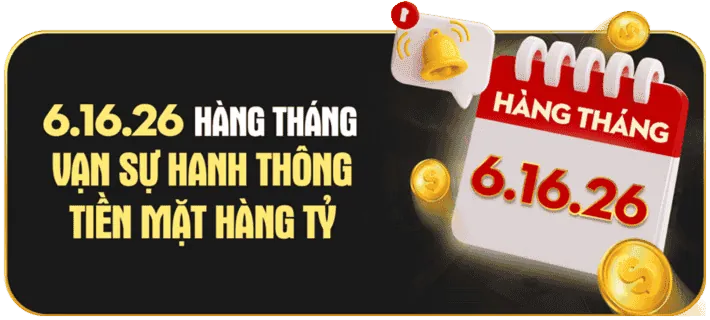 Sự kiện đặc biệt hàng tuần/tháng